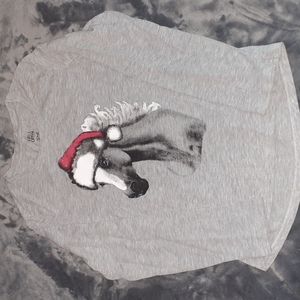 Falls Creek Christmas Horse 10/12 Shirt